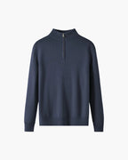 Men's Merino Wool Half Zip Sweater | Lightweight Layering Essential 6