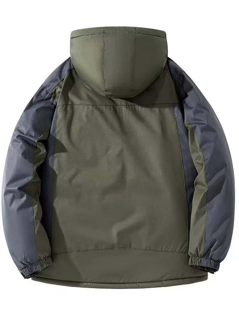 Men's Parka Jacket | Lightweight Winter Coat with Fleece Lining 4