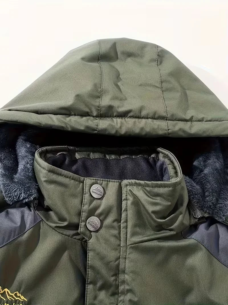 Men's Parka Jacket | Lightweight Winter Coat with Fleece Lining 7