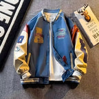 Men's Patchwork Jacket | Lightweight Embroidered Button-Up Coat 3