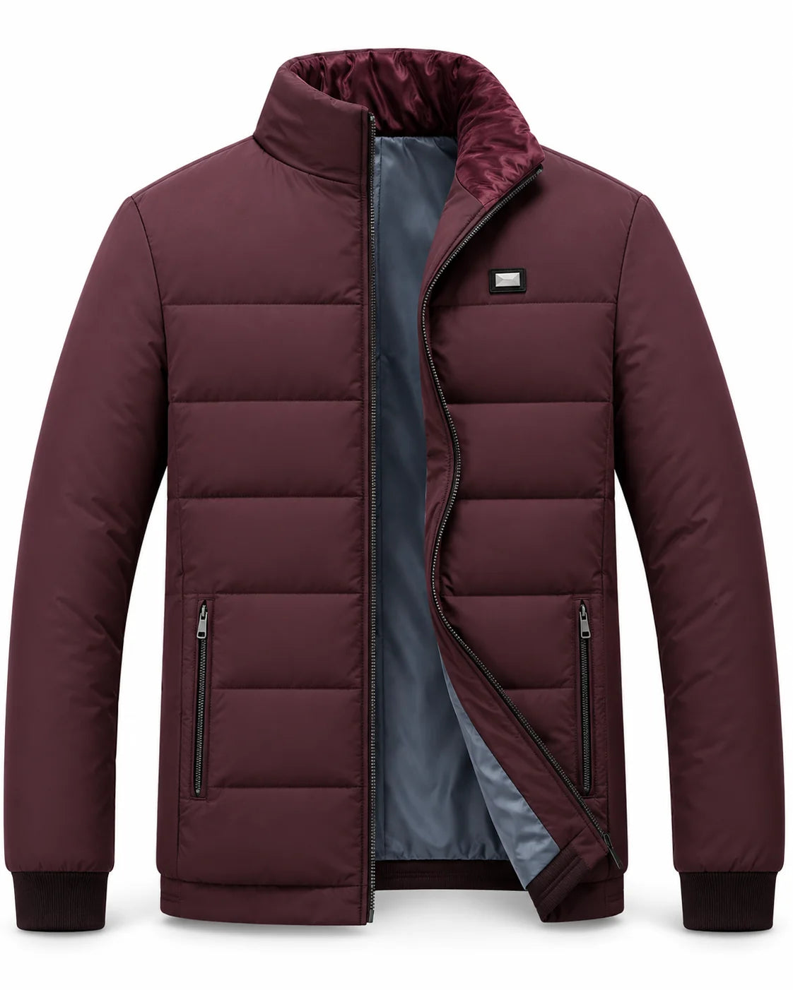 Men's Puffer Jacket | Warm Fleece-Lined Winter Coat for Men 3