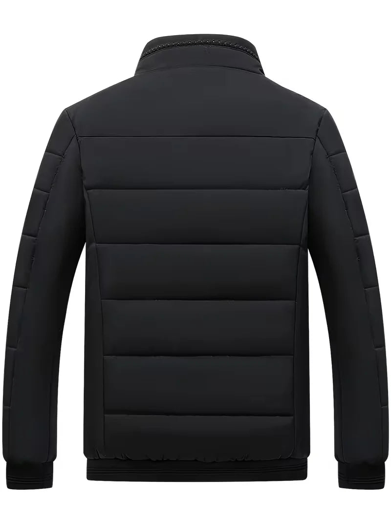 Men's Puffer Jacket | Warm Fleece-Lined Winter Coat for Men 5
