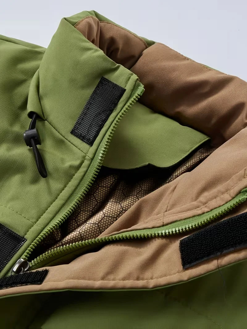 Men's Puffer Jacket | Warm Windproof Winter Coat with High Collar 6