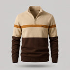 Men's Quarter Zip Pullover | Midweight Cotton Tailored Fit 5