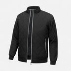 Men's Quilted Fleece-Lined Winter Jacket | Relaxed Fit Warm Coat 1