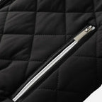 Men's Quilted Fleece-Lined Winter Jacket | Relaxed Fit Warm Coat 7