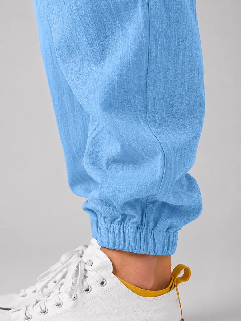 Men's Relaxed Fit Linen Trousers | Lightweight Summer Pants 2