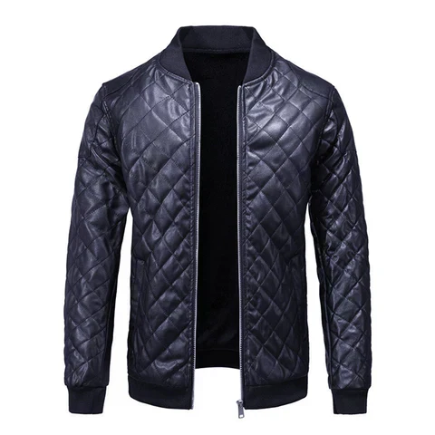 Men's Slim Fit Leather Jacket | Durable Everyday Outerwear 2