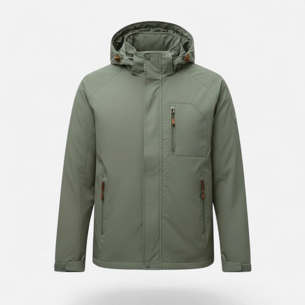 Men's Stand-Collar Outdoor Jacket | Casual Urban Fit 0