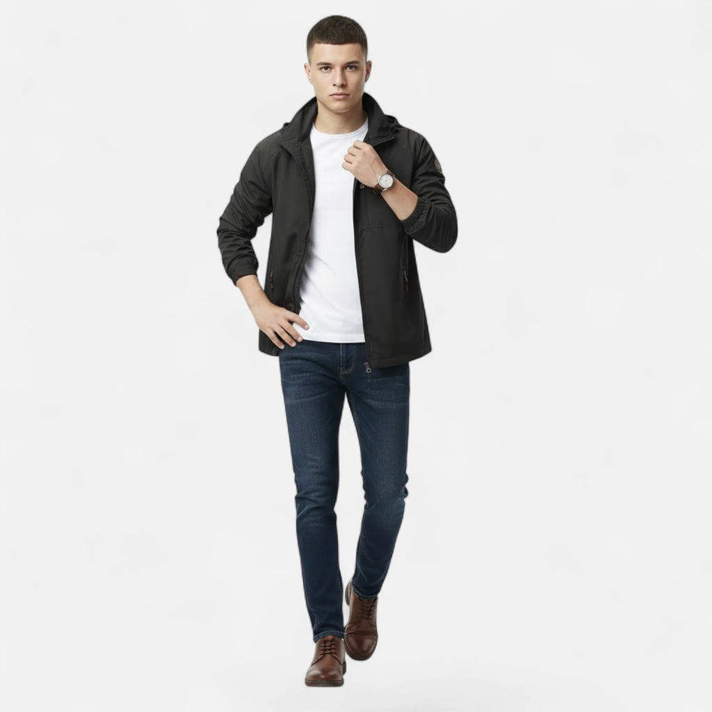 Men's Stand-Collar Outdoor Jacket | Casual Urban Fit 4