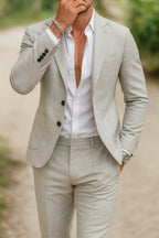 Men's Suit | Slim Fit Blazer and Trouser Set for Formal Events 4