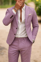 Men's Suit | Slim Fit Blazer and Trouser Set for Formal Events 7