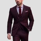 Men's Suit | Slim Fit Three-Piece Formal Suit Set for Weddings & Events 1
