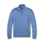 Men's Sweater | Comfortable Knit Cardigan Zip-Up for Everyday Wear 0