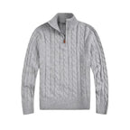 Men's Sweater | Comfortable Knit Cardigan Zip-Up for Everyday Wear 2