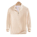Men's Sweater | Comfortable Knit Cardigan Zip-Up for Everyday Wear 3