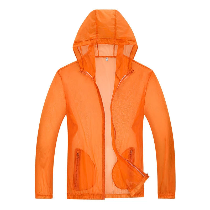 Men's Ultralight Waterproof Jacket with Adjustable Hood and Reflective Details 3