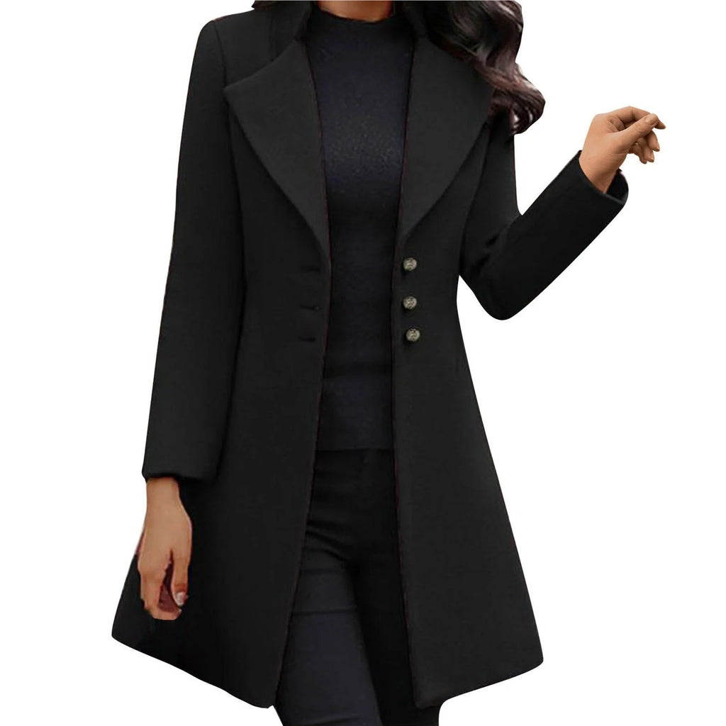 Men's Water-Repellent Italian Coat | Long Sleeve Warm Jacket 0