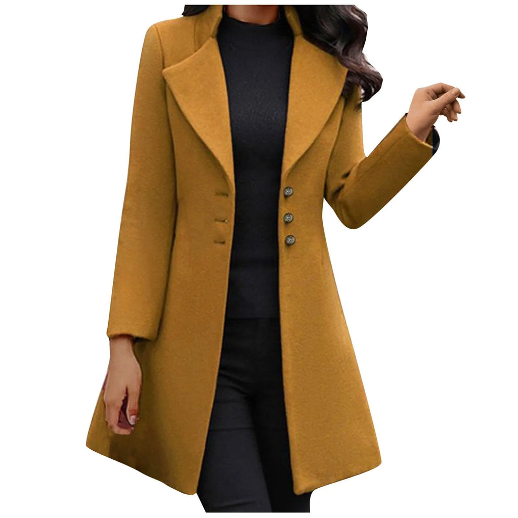 Men's Water-Repellent Italian Coat | Long Sleeve Warm Jacket 2
