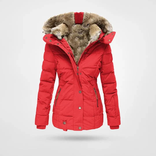 Men's Water-Repellent Winter Jacket with Hooded Fleece Lining 6