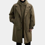 Men's Winter Coat | Hooded Trench Coat for Cold Weather 2