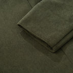 Men's Winter Coat | Slim Fit Corduroy Jacket with Stand Collar 4