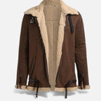 Men's Winter Jacket | Fur-Lined Classic Coat for Cold Weather 0