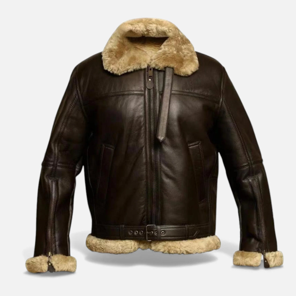 Men's Winter Jacket | Fur-Lined Classic Coat for Cold Weather 5