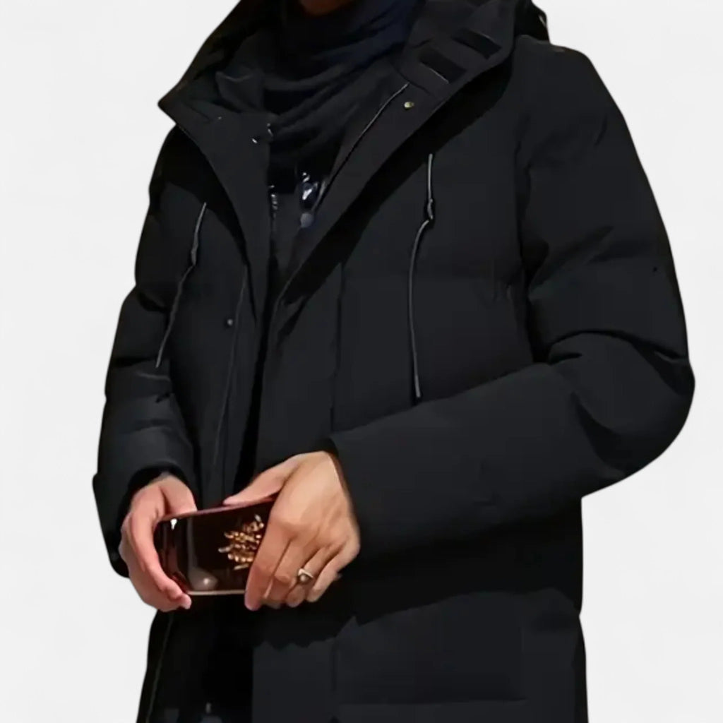 Men's Winter Jacket | Lightweight Insulated Hooded Coat 3