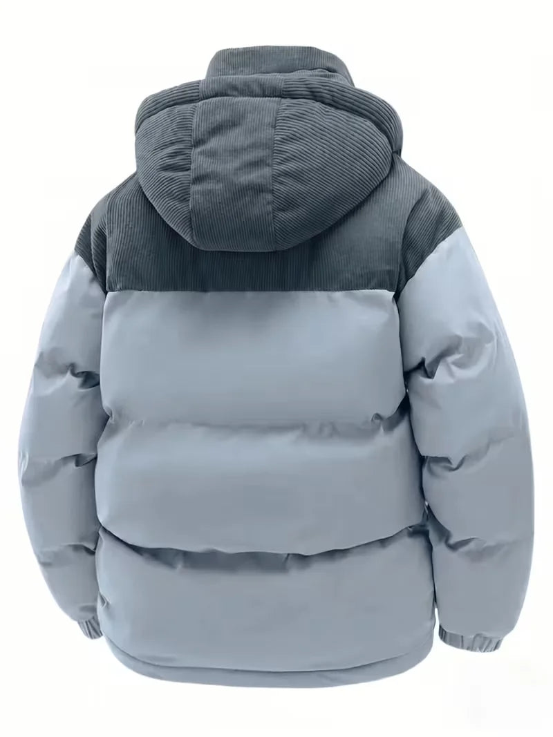 Men's Winter Jacket | Thickened Hooded Puffer Coat, Wind-Resistant 6