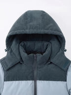 Men's Winter Jacket | Thickened Hooded Puffer Coat, Wind-Resistant 8