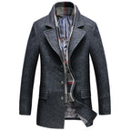 Men's Wool Overcoat | Tailored Classic Formal Coat 1
