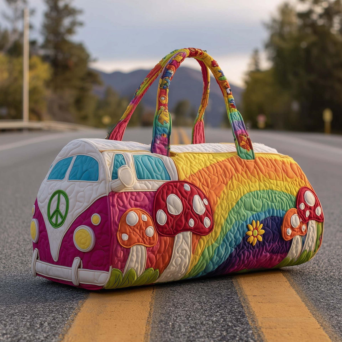 Padded Travel Bag | Lightweight Handcrafted Carryall for Easy Travel 8