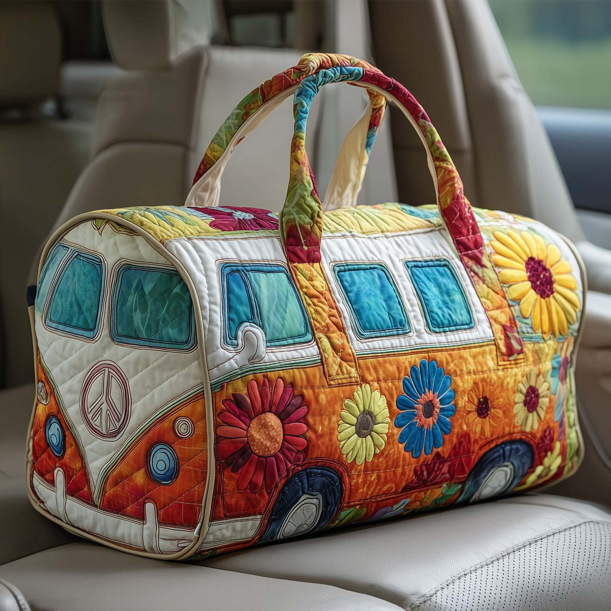 Padded Travel Bag | Lightweight Handcrafted Carryall for Easy Travel 9
