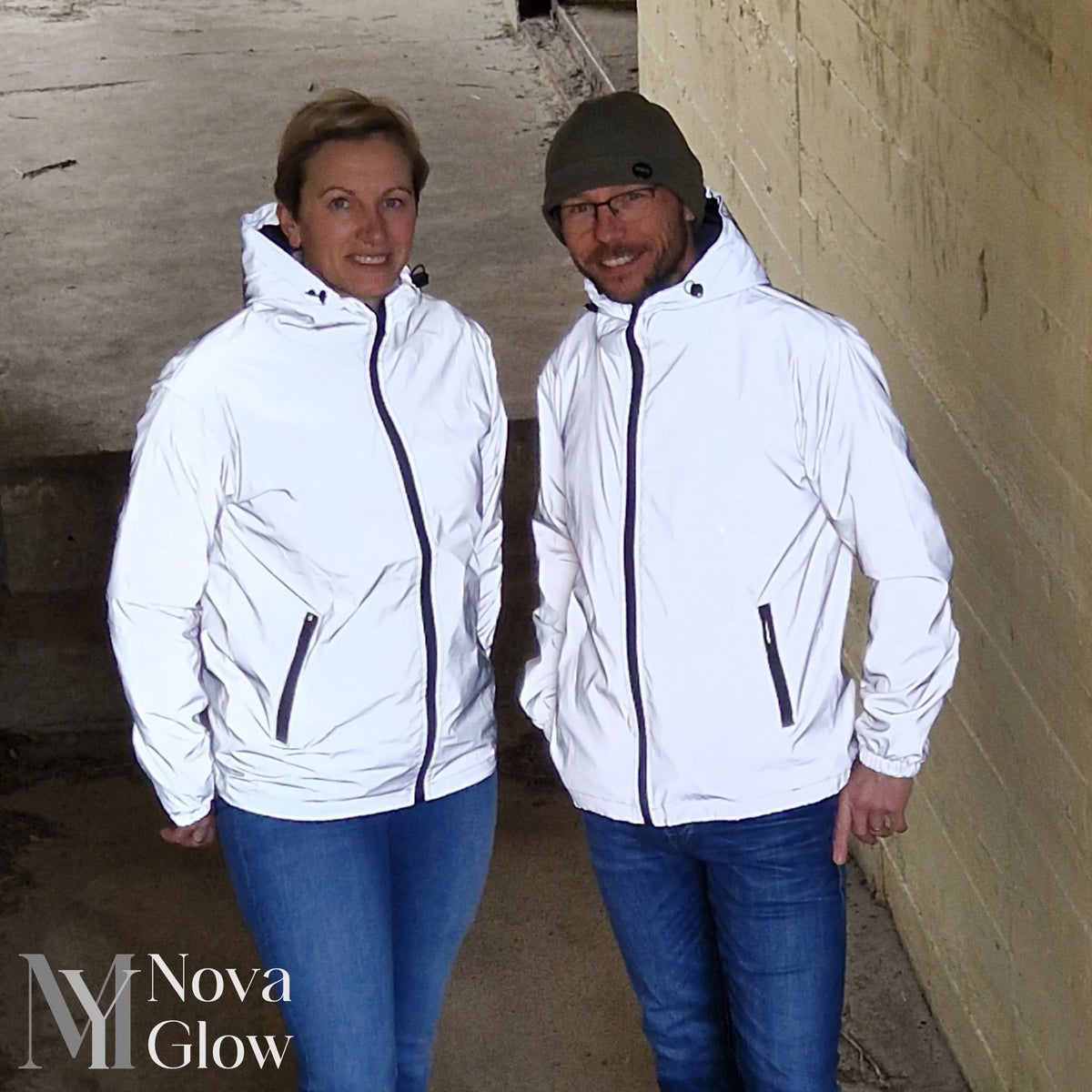 Reflective Jacket for Men | Lightweight Windproof Safety Coat 3