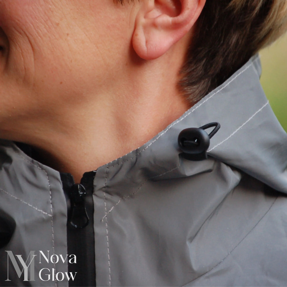 Reflective Jacket for Men | Lightweight Windproof Safety Coat 4