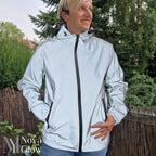 Reflective Jacket for Men | Lightweight Windproof Safety Coat 7