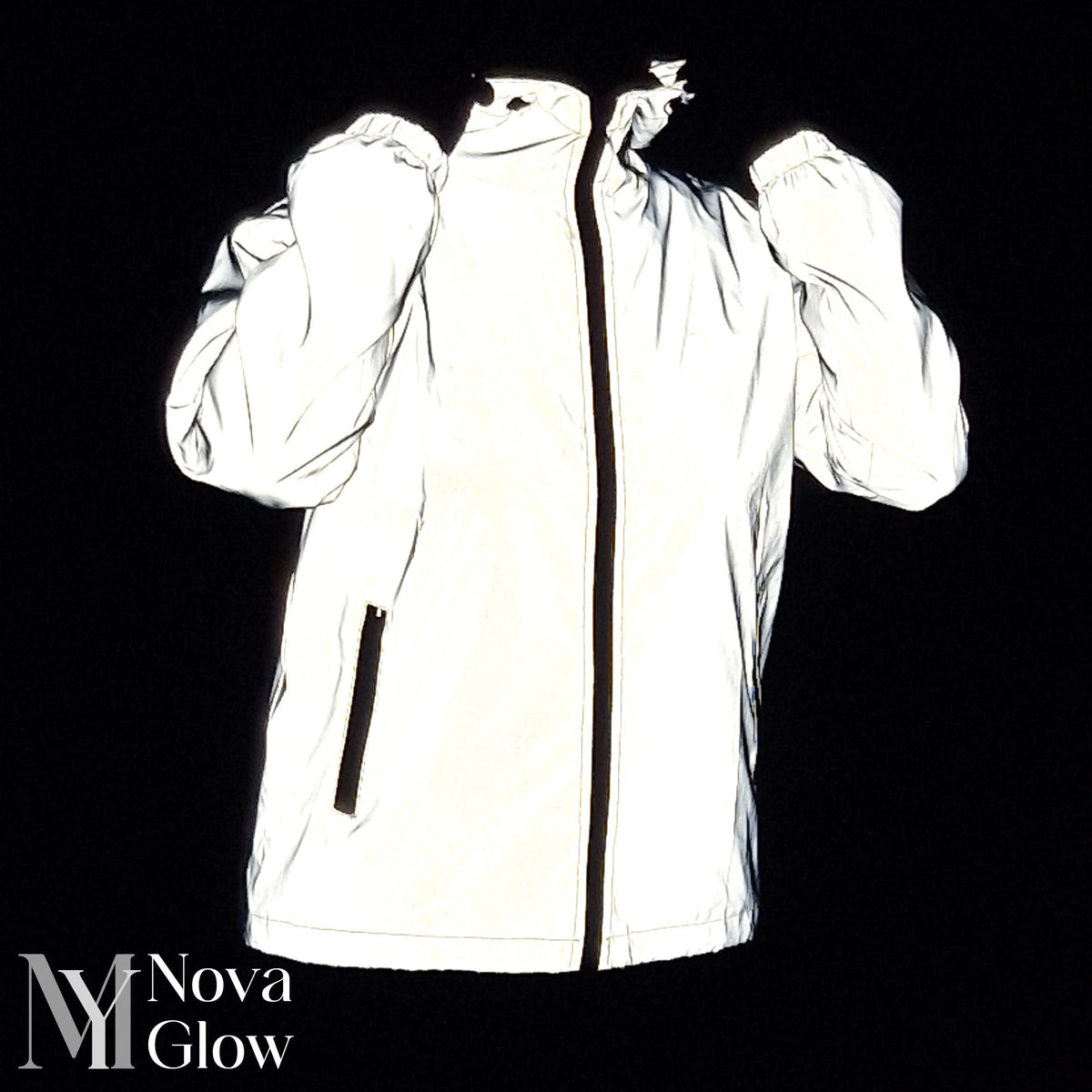 Reflective Jacket for Men | Lightweight Windproof Safety Coat 8