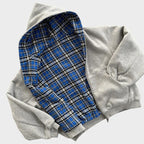 Reversible Oversized Hoodie | Lightweight Zip-Up Sweatshirt 2