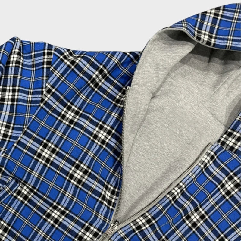 Reversible Oversized Hoodie | Lightweight Zip-Up Sweatshirt 5