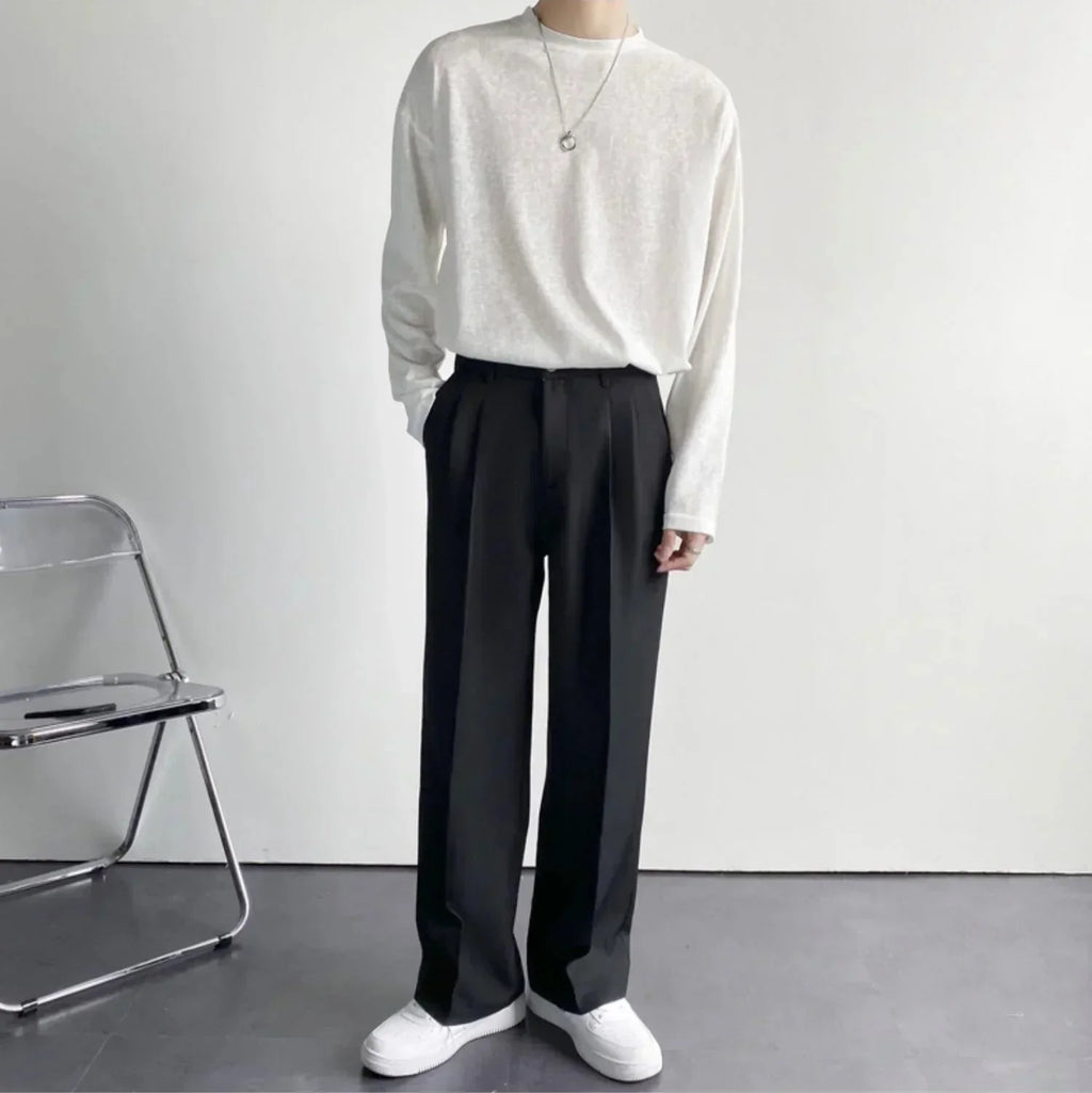 Slim Fit Stretch Trousers | Durable Everyday Pants for Versatile Style 0
