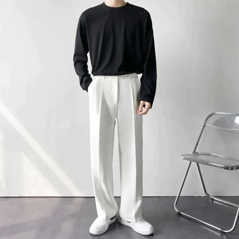 Slim Fit Stretch Trousers | Durable Everyday Pants for Versatile Style 5