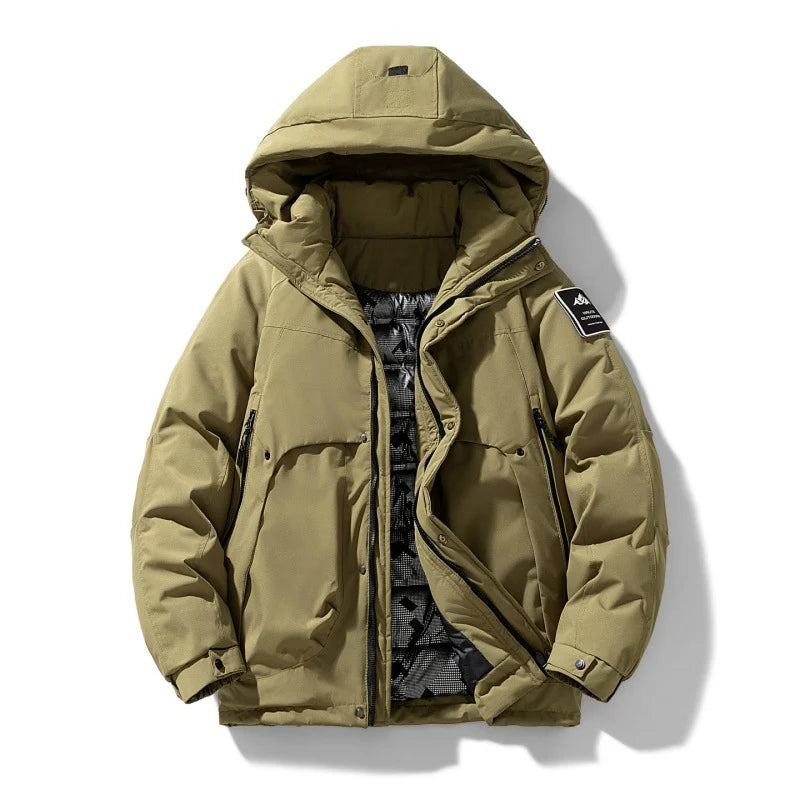 Unisex Water-Repellent Jacket | Lightweight Hooded Winter Coat 10