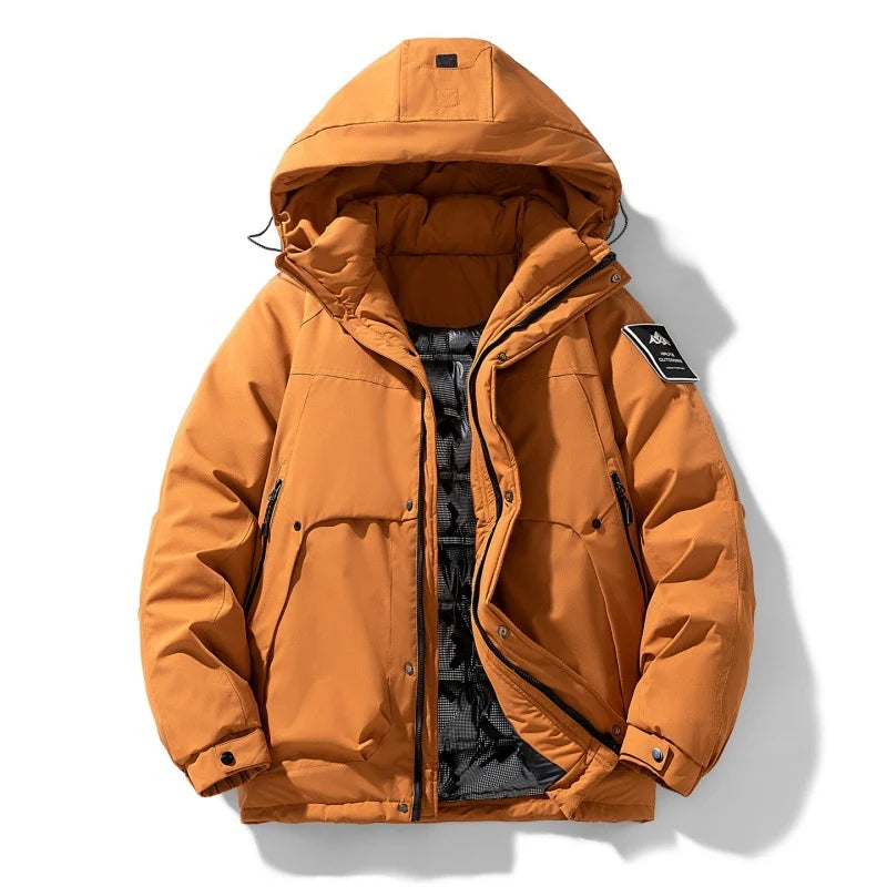 Unisex Water-Repellent Jacket | Lightweight Hooded Winter Coat 3