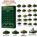 WWII Tank Miniature Advent Calendar | 24 Detailed Collectible Models 0