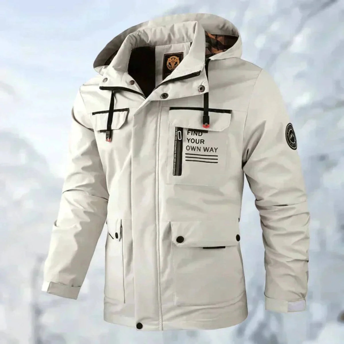 Waterproof Outdoor Jacket | Lightweight Windproof Coat 0