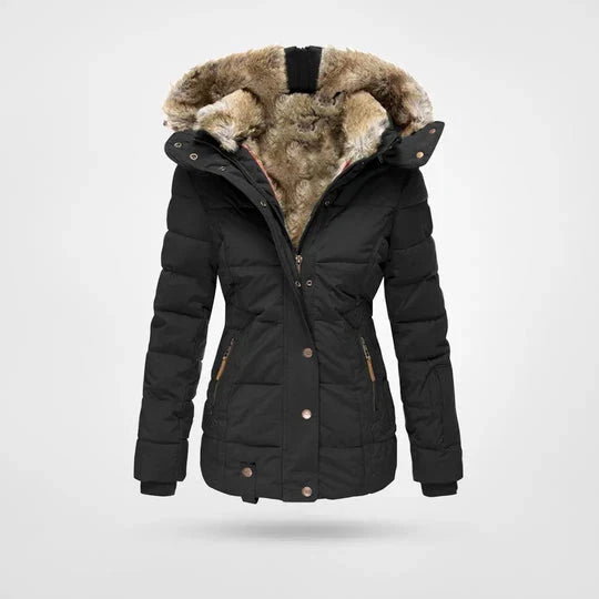 Waterproof Winter Jacket | Insulated Hooded Coat for Cold Weather 1