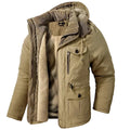 Waterproof Winter Jacket | Windproof Hooded Coat for Cold Weather 0