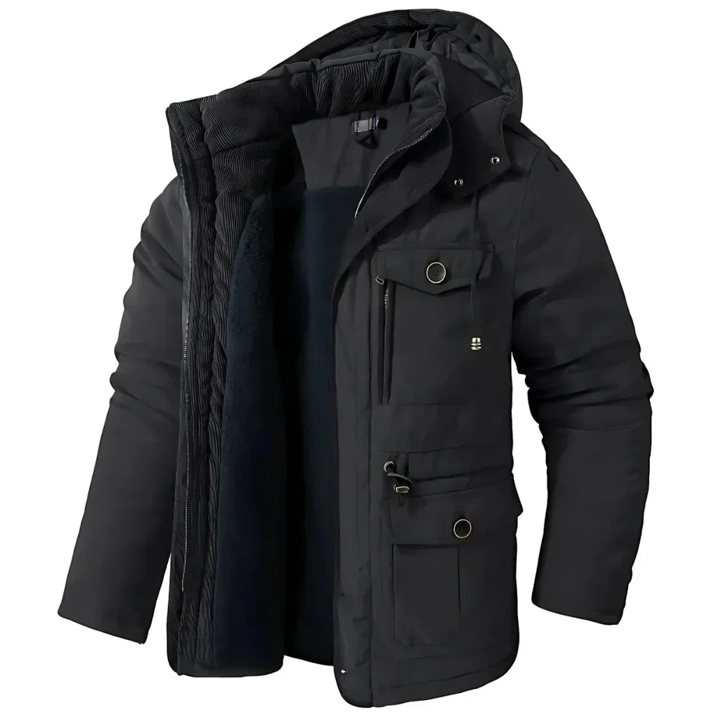 Waterproof Winter Jacket | Windproof Hooded Coat for Cold Weather 5