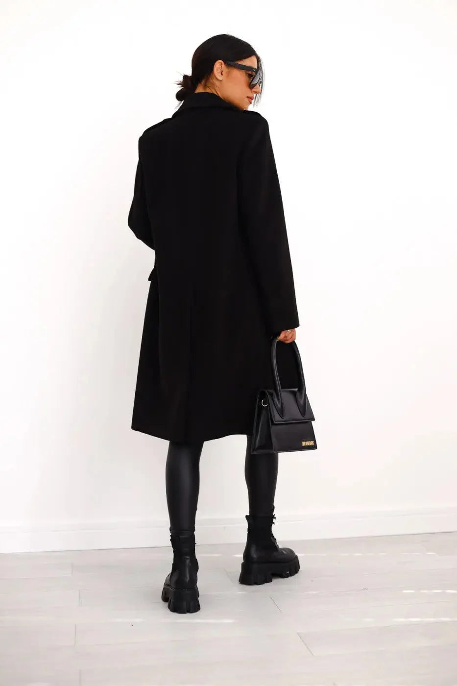 Women's Double-Breasted Wool Coat | Cozy Winter Outerwear 2